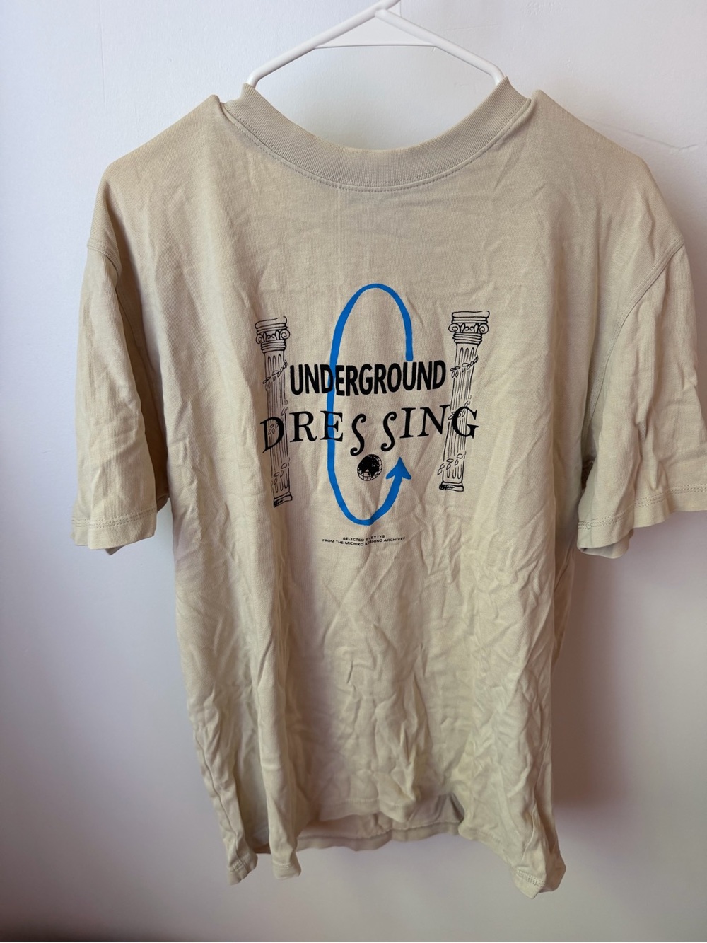 Eytys Beige Graphic Tee